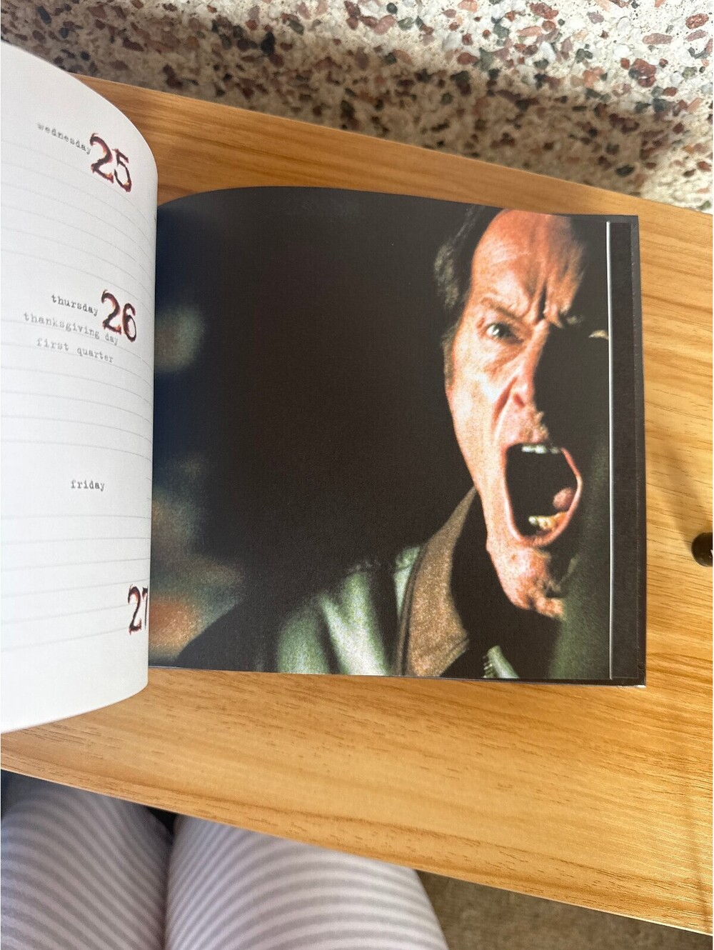 Vintage 1998 Millennium TV Show Desk Calendar Chris Carter HarperPrism - Picture 3 of 7